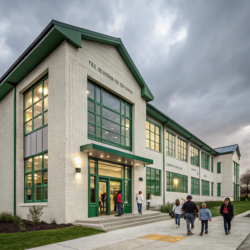 TELYNQORIA School Building